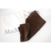 Max Mara Scarf/Shawl Silk in Brown