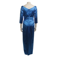 Talbot Runhof Evening Dress in Blue