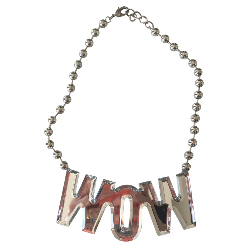 Moschino Cheap And Chic Ketting in Wit