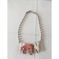 Moschino Cheap And Chic Ketting in Wit