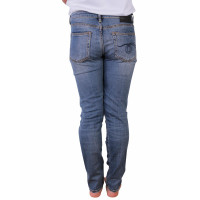 R 13 Jeans aus Jeansstoff in Blau