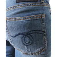 R 13 Jeans aus Jeansstoff in Blau