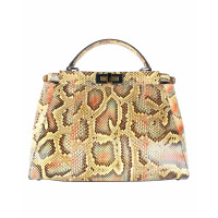 Fendi Peekaboo Bag en Cuir