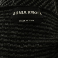 Sonia Rykiel Gestreifter Pullover in Grau-schwarz