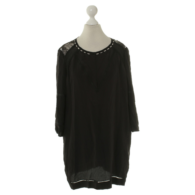 Iro Silk blouse in black