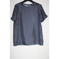 S Max Mara Top en Soie en Bleu