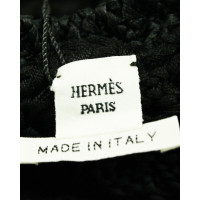 Hermès Kleid aus Seide in Schwarz