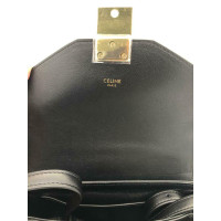 Céline C Bag aus Leder in Schwarz