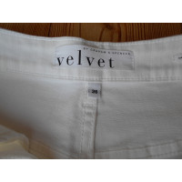 Velvet Jeans Katoen in Wit