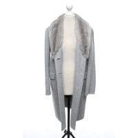 Ermanno Scervino Jacket/Coat in Grey