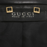 Gucci Leather Jacket in Black
