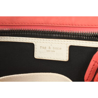 Rag & Bone Handtasche aus Leder in Rot