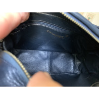 Chanel Camera Bag Leer in Blauw