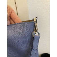 Tod's Shopper in Pelle in Blu