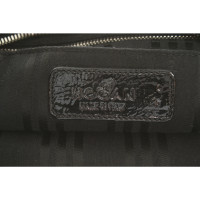 Hogan Handtasche aus Lackleder in Schwarz