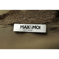 Max & Moi Top Silk in Khaki