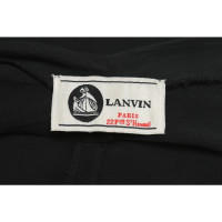 Lanvin Vestito in Cotone in Nero