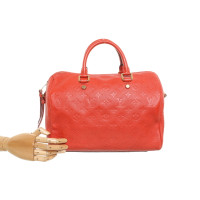 Louis Vuitton Speedy 30 Bandouliere Leather in Red