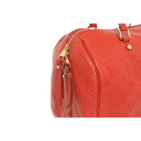 Louis Vuitton Speedy 30 Bandouliere aus Leder in Rot