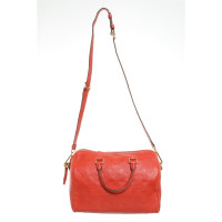 Louis Vuitton Speedy 30 Bandouliere Leather in Red
