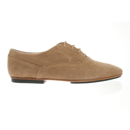 Tod's Lace-up shoes Suede in Beige
