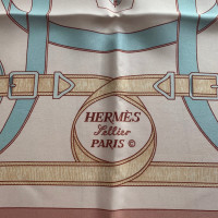 Hermès Carré 90x90 en Soie en Nude