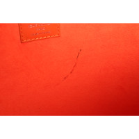 Louis Vuitton Neverfull MM32 aus Leder in Orange