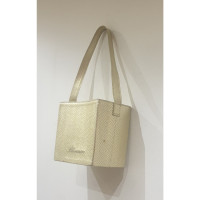 Blumarine Handbag Leather in Gold