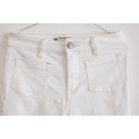 Free People Jeans in Cotone in Bianco