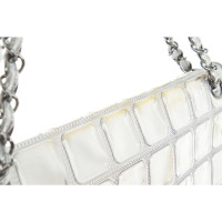 Chanel Classic Flap Bag in Silbern