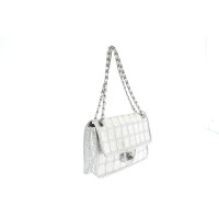Chanel Classic Flap Bag in Silbern