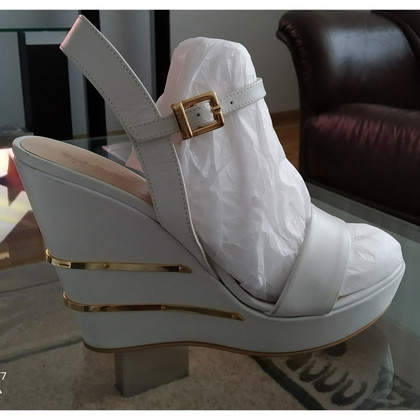 Baldinini Sandals Leather in White