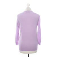 Allude Top Wool in Violet