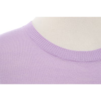 Allude Top Wool in Violet