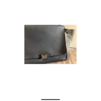 Céline Trapeze Bag en Cuir en Bleu