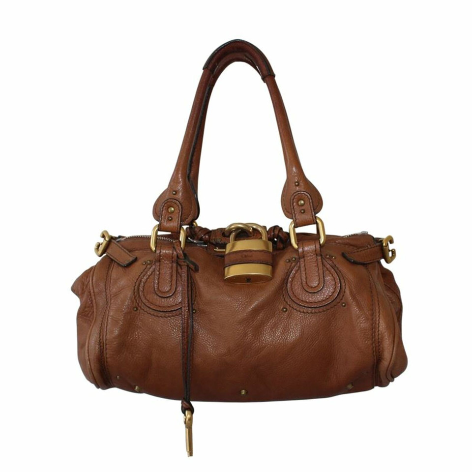 Chloé Paddington Bag Leather in Brown