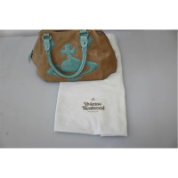 Vivienne Westwood Handtasche aus Leder in Beige