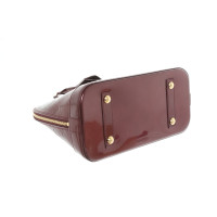 Louis Vuitton Alma PM32 aus Leder in Bordeaux