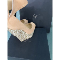 Giuseppe Zanotti Wedges Suede in Pink