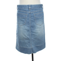 Theory Skirt Cotton in Blue