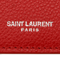 Saint Laurent Accessori in Pelle in Rosso