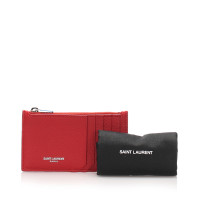 Saint Laurent Accessori in Pelle in Rosso