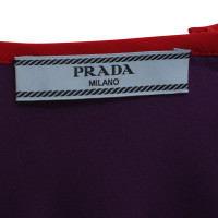 Prada Zijden blouse met rode details