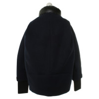 Moncler Winter jas in donkerblauw