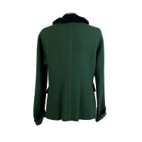 Aspesi Jacke/Mantel aus Wolle in Grün