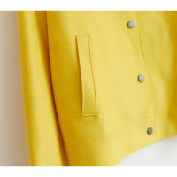 Harris Wharf Jacke/Mantel aus Wolle in Gelb