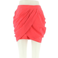 Maje Skirt Silk in Pink