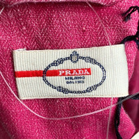 Prada Blazer aus Leinen in Rosa / Pink