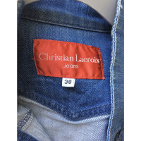 Christian Lacroix Jacke/Mantel aus Jeansstoff in Blau