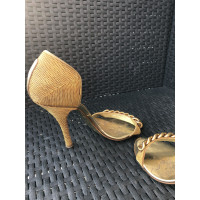 Gianmarco Lorenzi Pumps/Peeptoes in Goud